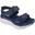Sandale femei Skechers D'lux Walker Sandal - Adored, Albastru