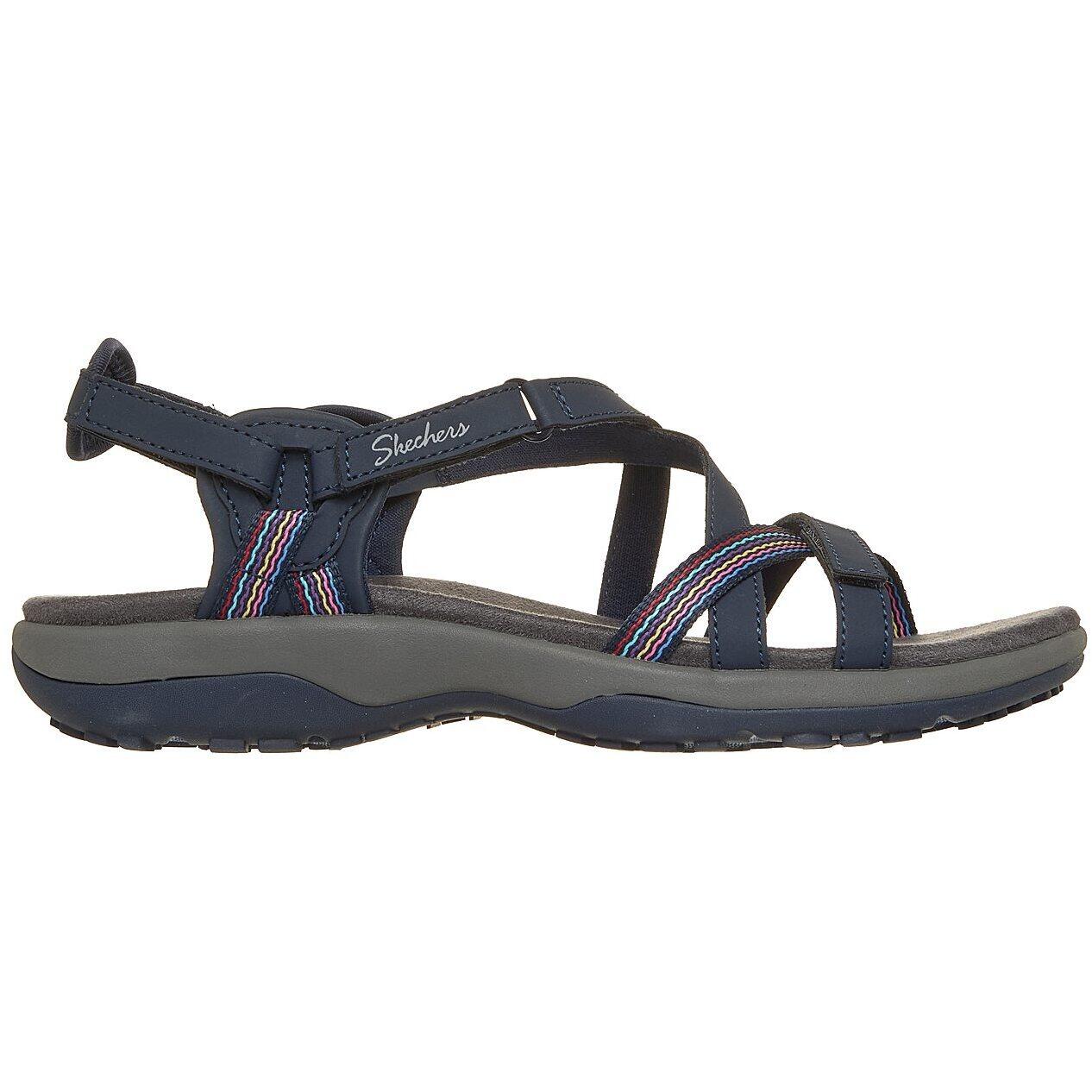 Sandali Skechers Reggae Slim - Sun Array, Blu, Donne 4/5