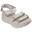 Sandale femei Skechers D'lux Walker Sandal-sea-scape, Bej