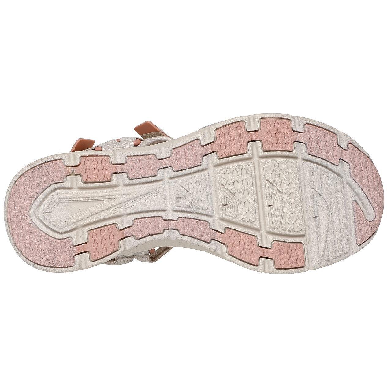 Sandali Skechers D'lux Walker Sandal-sea-scape, Beige, Donne 4/5