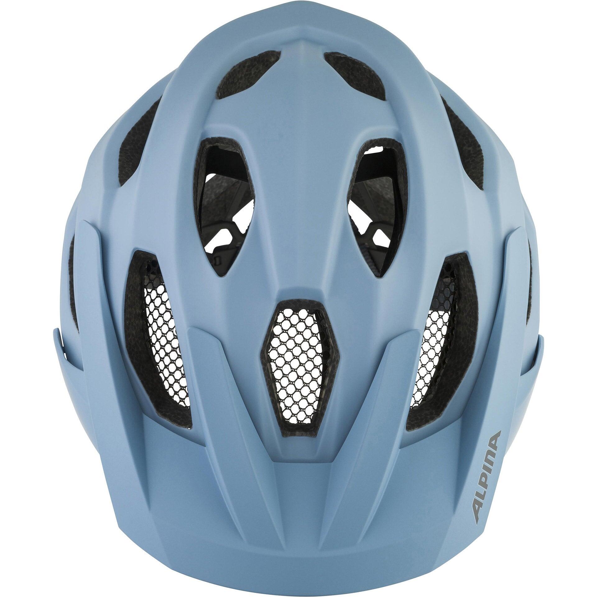 Olympic Sportswear Alpina Apax MIPS casque VTT 57-62 mat bleu clair 3/4