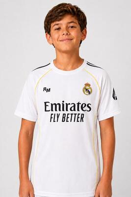 Real madrid thuis shirt 25/26 kids