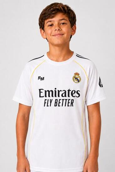 Maillot Domicile Real Madrid Enfants 25/26