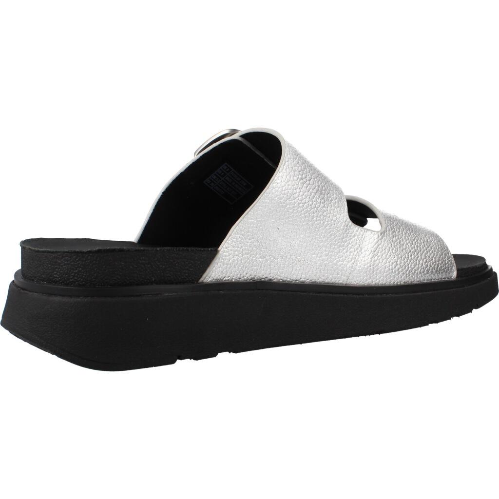 Hakken met gesp van fijn leer dames FitFlop Gen-FF Buckle Tumbled 3/7