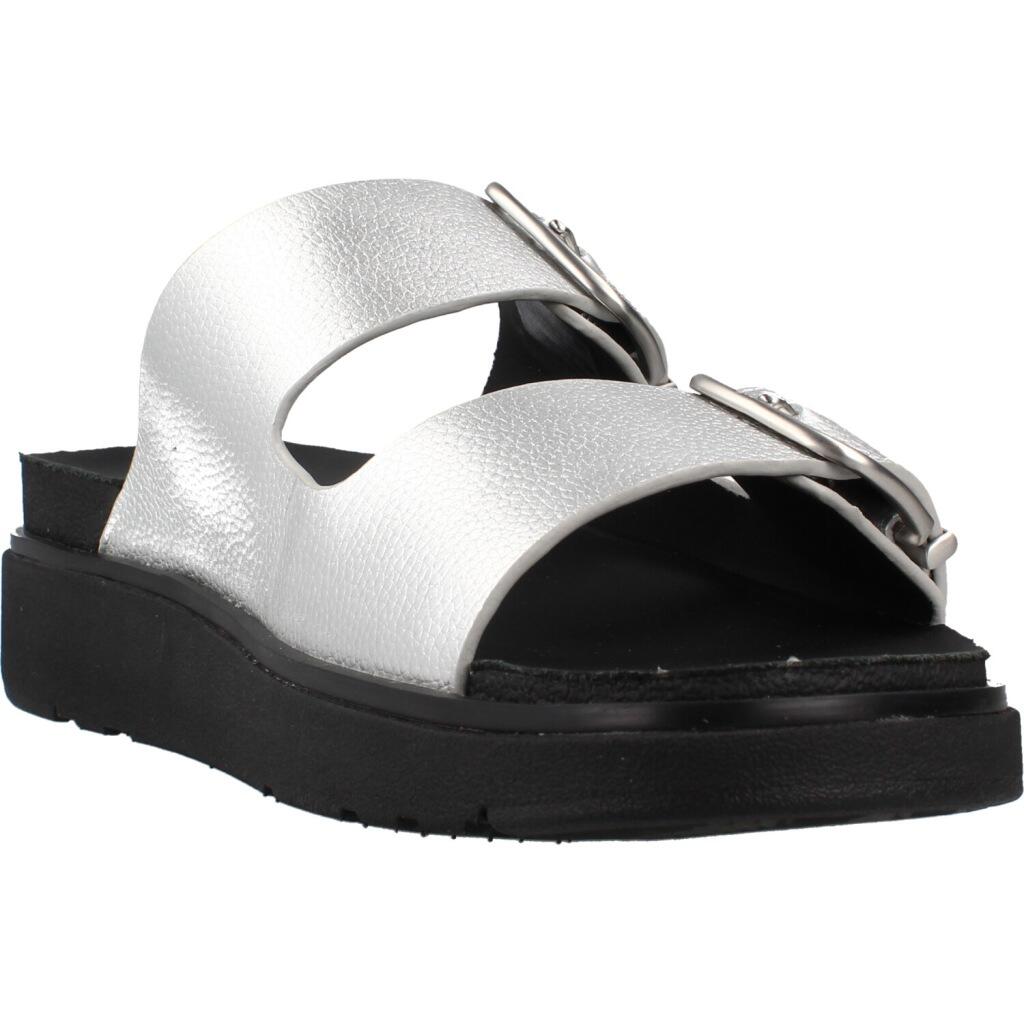 Hakken met gesp van fijn leer dames FitFlop Gen-FF Buckle Tumbled 5/7