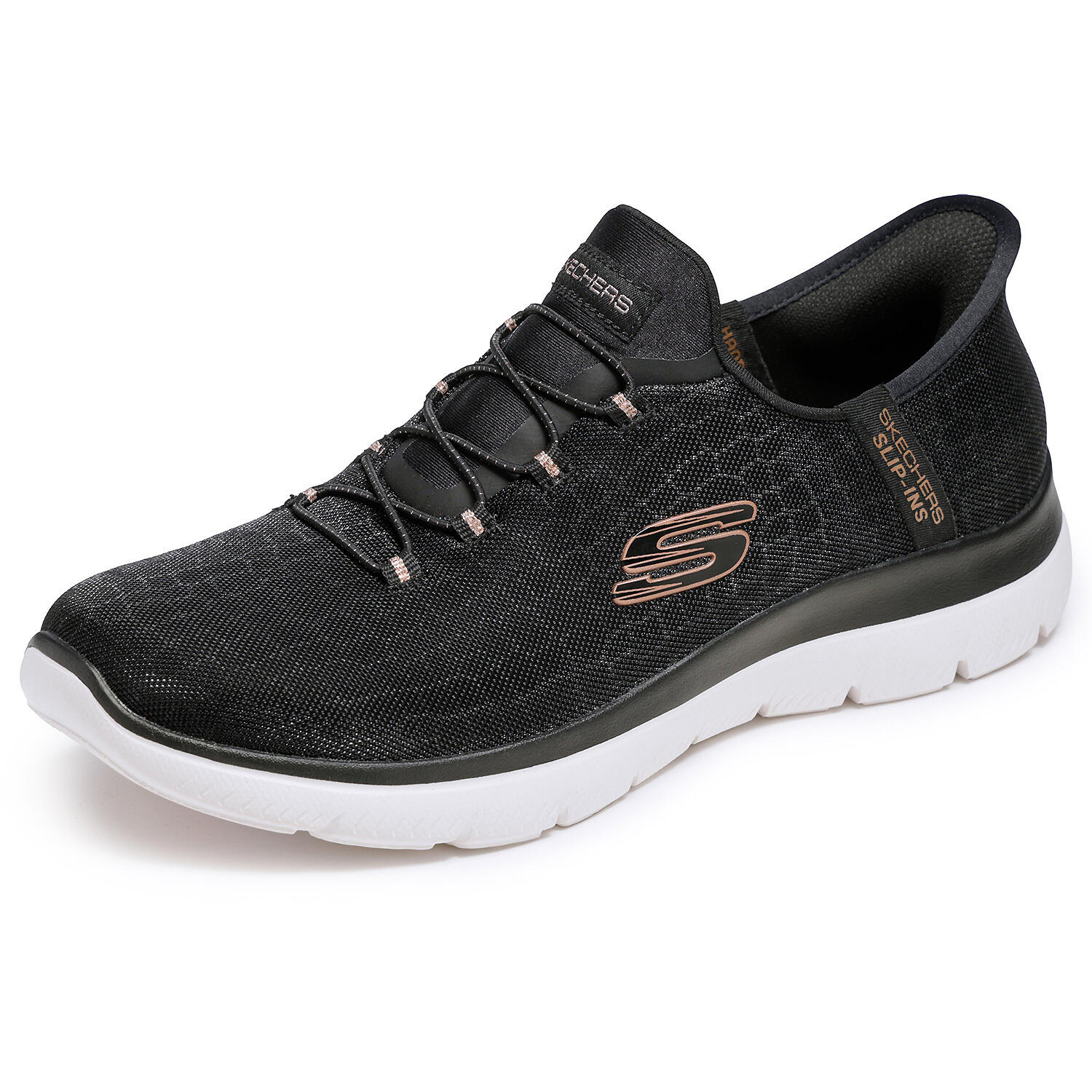 Baskets Femme Baskets Skechers SUMMITS-CLASSY NIGHT Noir Noir Skechers 6/7