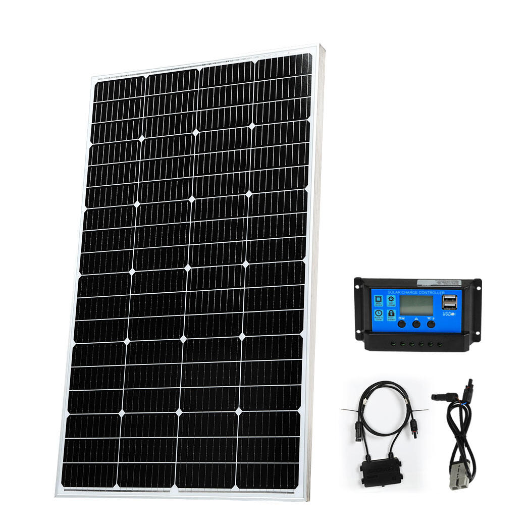 Traderight Group  12V 300W Solar Panel Kit Mono Caravan Camping Power
