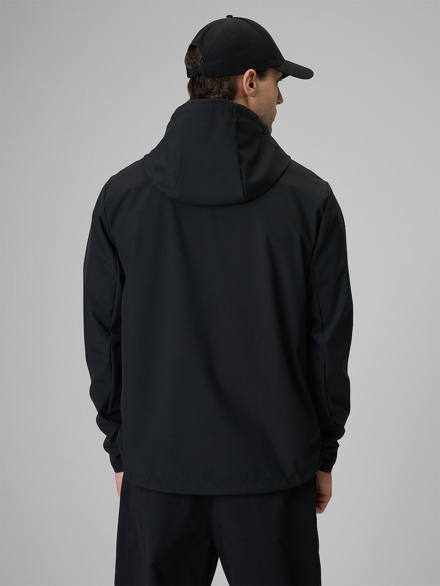 Kurtka softshell wiatroodporna membrana 5000 męska 4F 4FWSS26TSOFM549