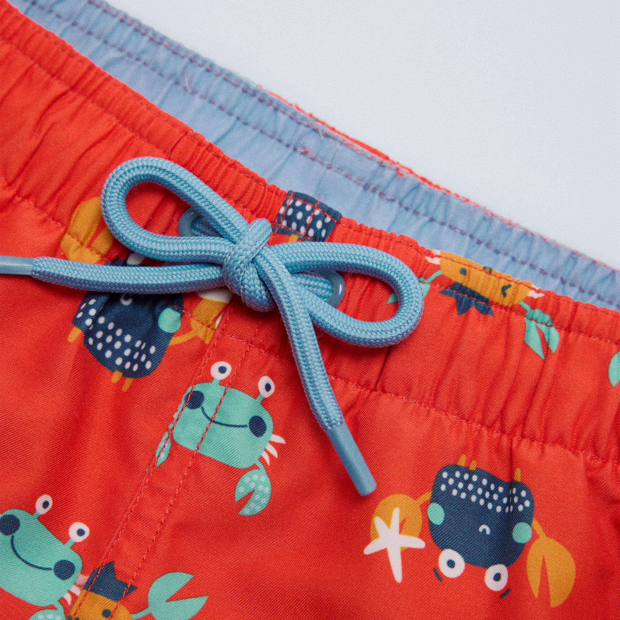 Short de bain garçon à imprimé crabe multicolore 4/7