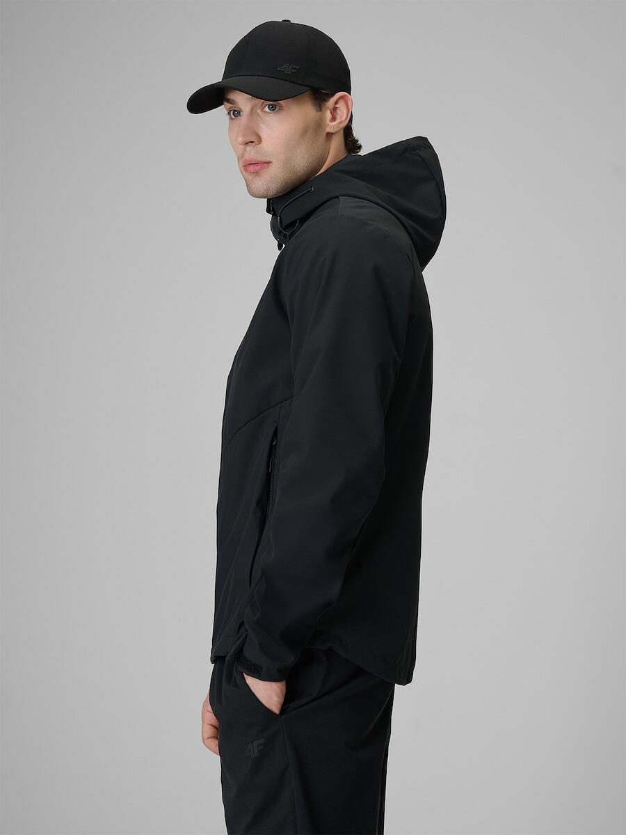 Kurtka softshell wiatroodporna membrana 5000 męska 4F 4FWSS26TSOFM549 6/7
