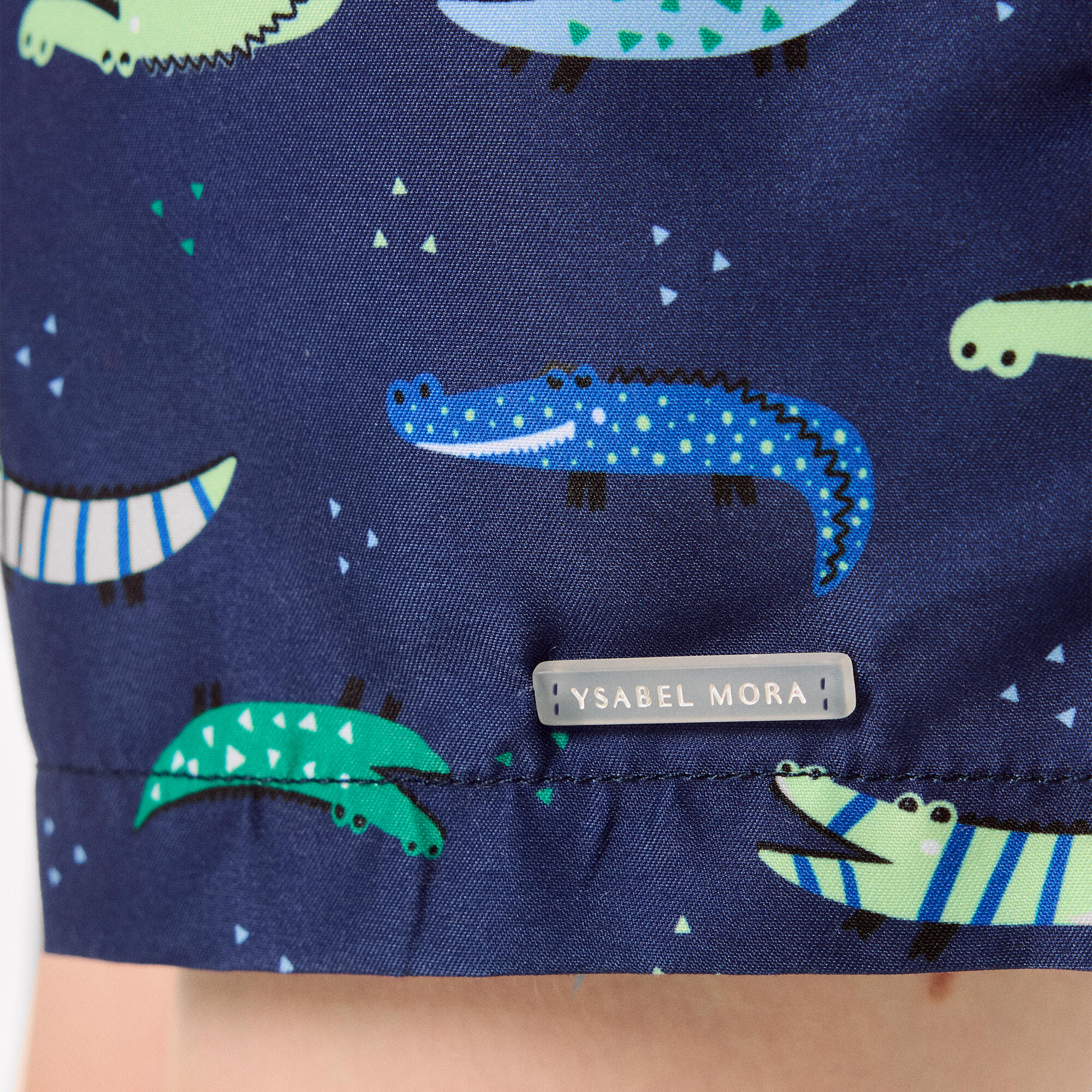 Short de bain garçon à imprimé crocodile multicolore 6/7