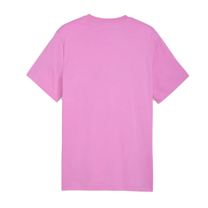 Puma T-Shirt Uomo Essentials 2 Colour N.1 Logo Fresh Water Cotone Rosa M 2/2