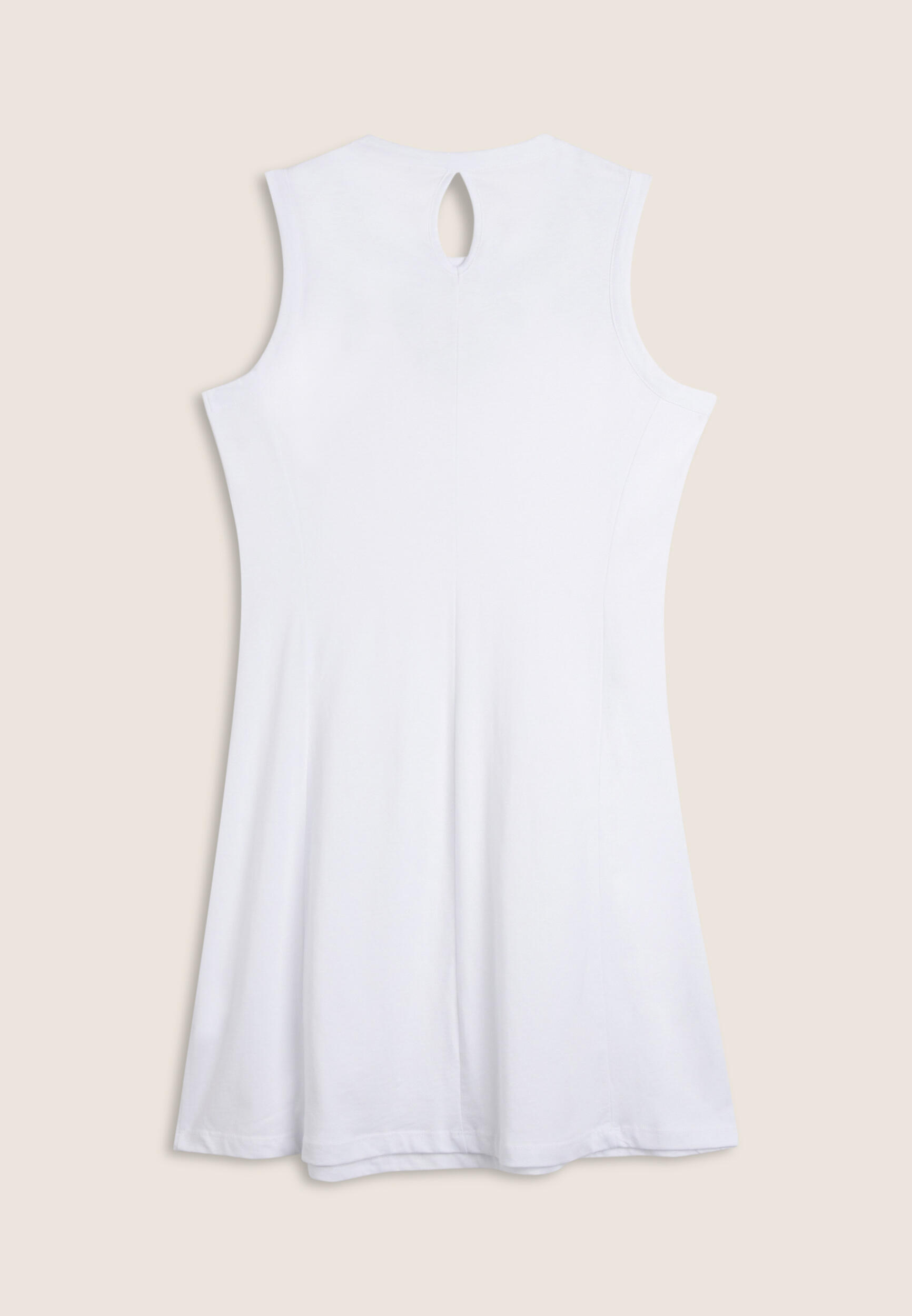 Robe en jersey sans manches avec détails floraux 2/3
