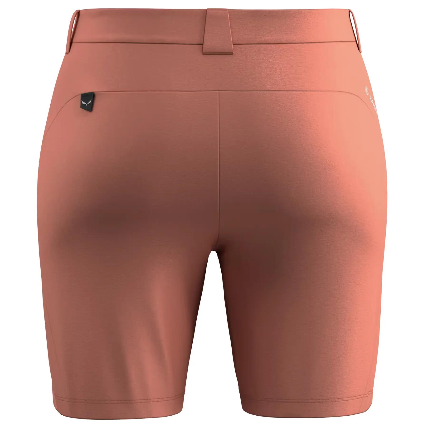 Pantalón corto de compresión mujer Salewa Puez Talvena DST 2/2