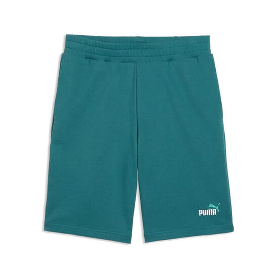 Puma Pantaloncini Uomo Cotone Tasche Laterali Emerald Ice Regular Fit Verde M