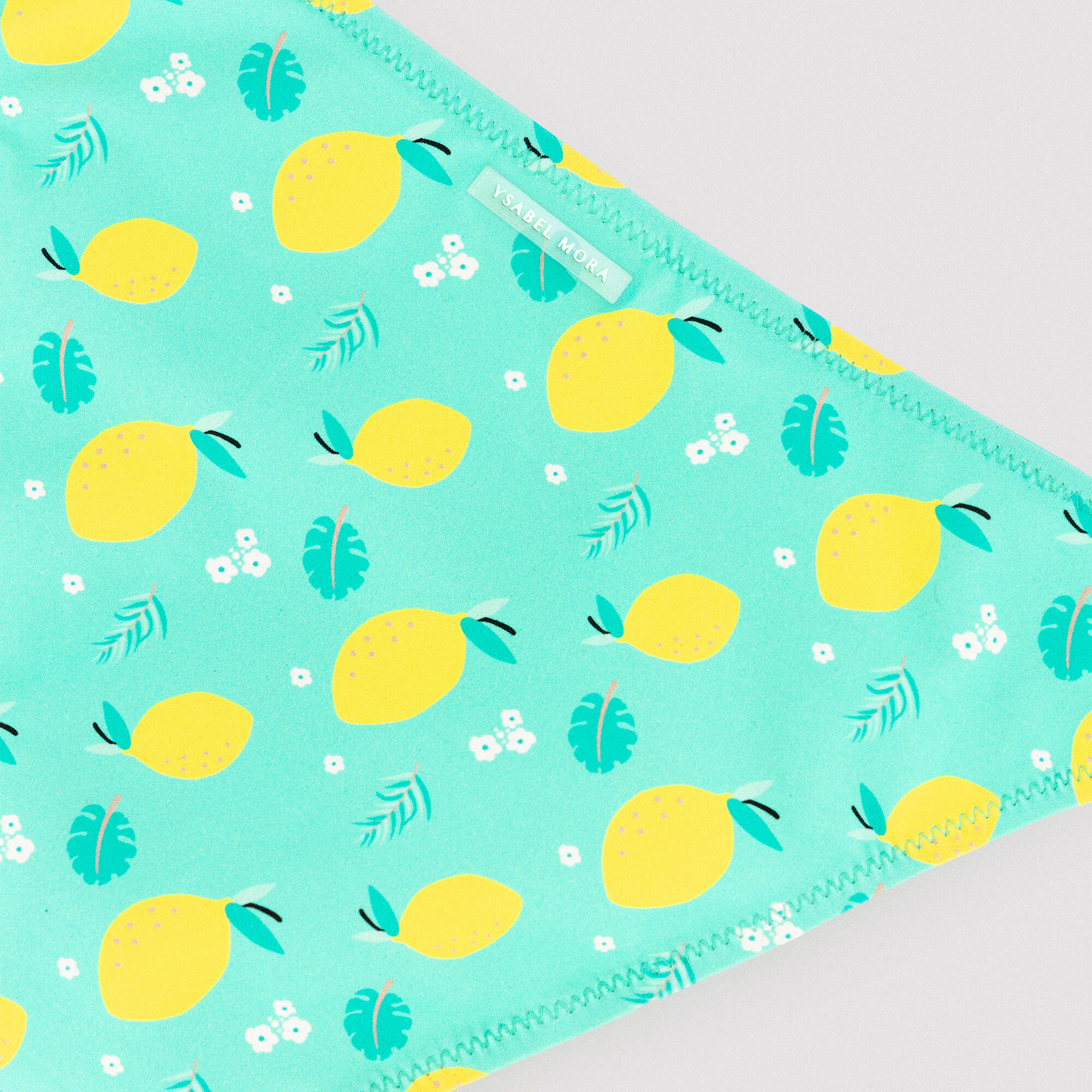 Bikini niña detalle volante estampado limones 3/5