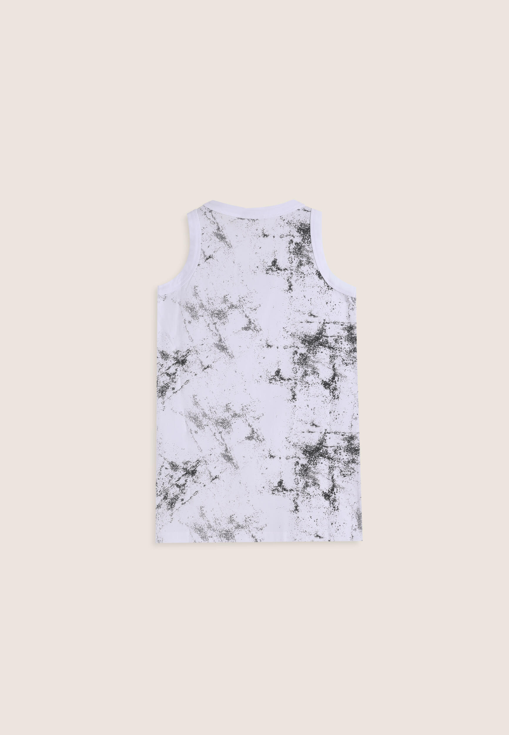 Robe pour fille en coton imprimée à effet bombe de peinture 2/3