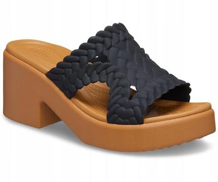 Klapki Dla Dorosłych Crocs Brooklyn Woven Slide Heel