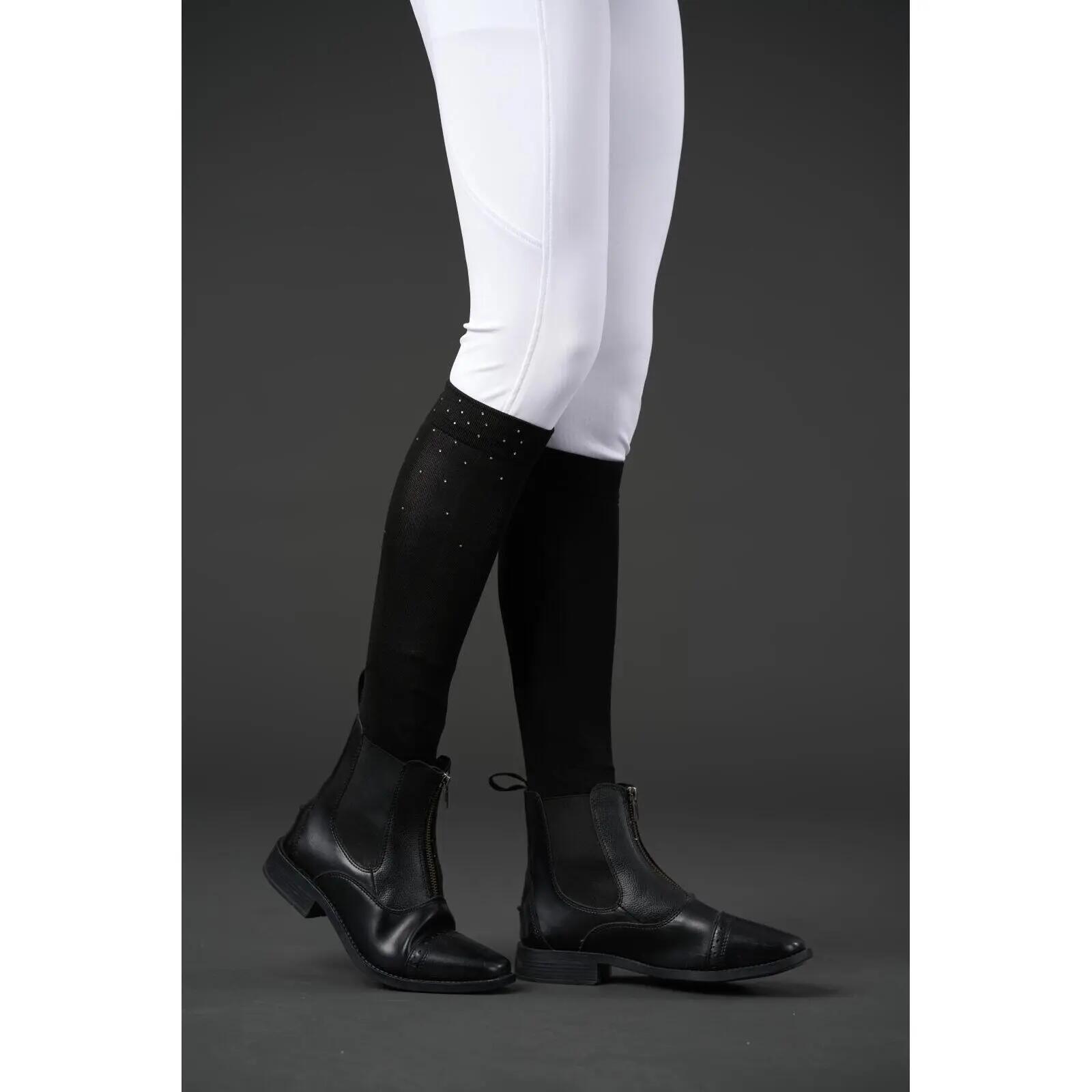 Calze da equitazione da donna Equipage Rhinestone 2/5
