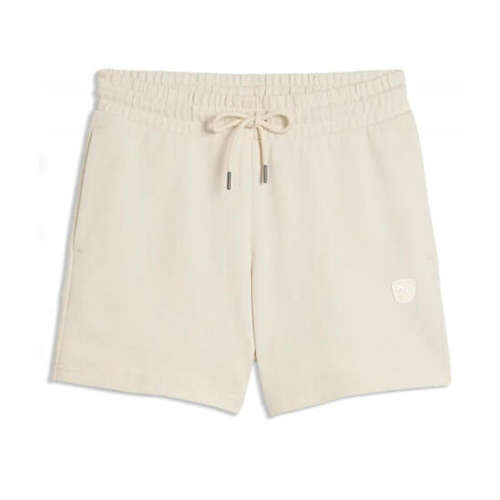 Bermudes et shorts pour femme Puma mi-montants beige.