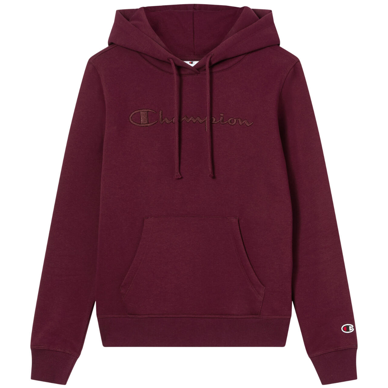Bluza damska Champion Hooded Sweatshirt bordowa 118379 RS522 2/6