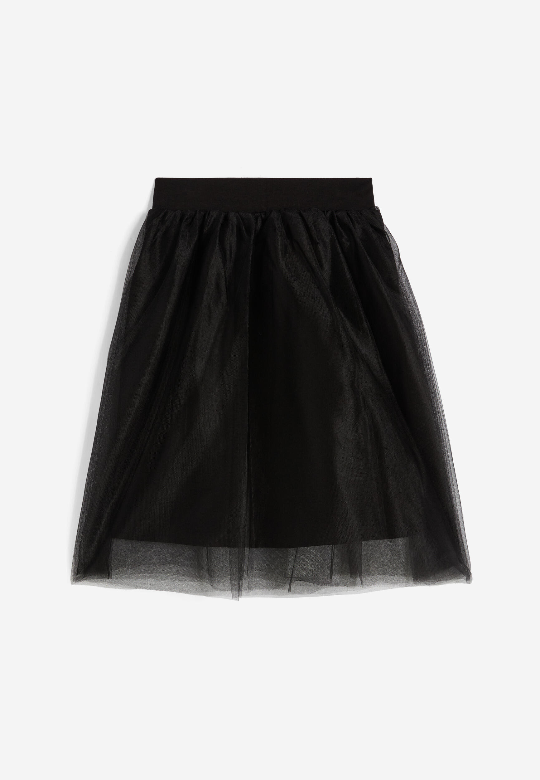 Gonna da bambina con sopragonna in tulle 2/3