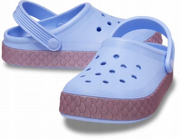 Chodaki Dla Dzieci Crocs Crocband Clean Reflect Mermaid Clog 2/6