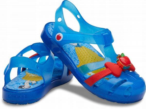 Gyerek gyalogláshoz szandál tépőzáras Crocs Isabella 2/6