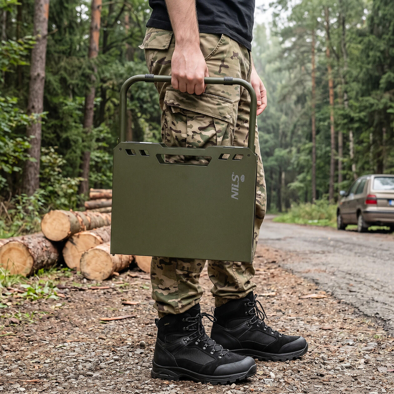 Militärischer Klapptisch Faltbar NILS CAMP NC3310 6/7