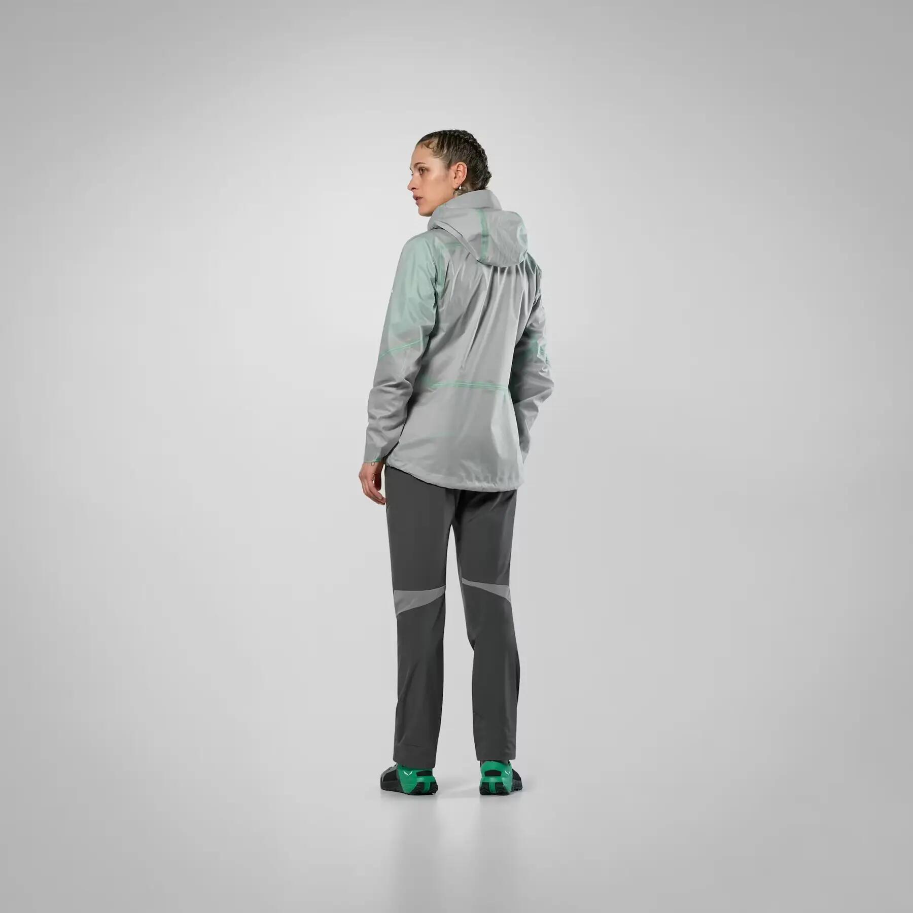 Pantalón impermeable con capucha mujer Salewa NXT PTX 3L 4/5