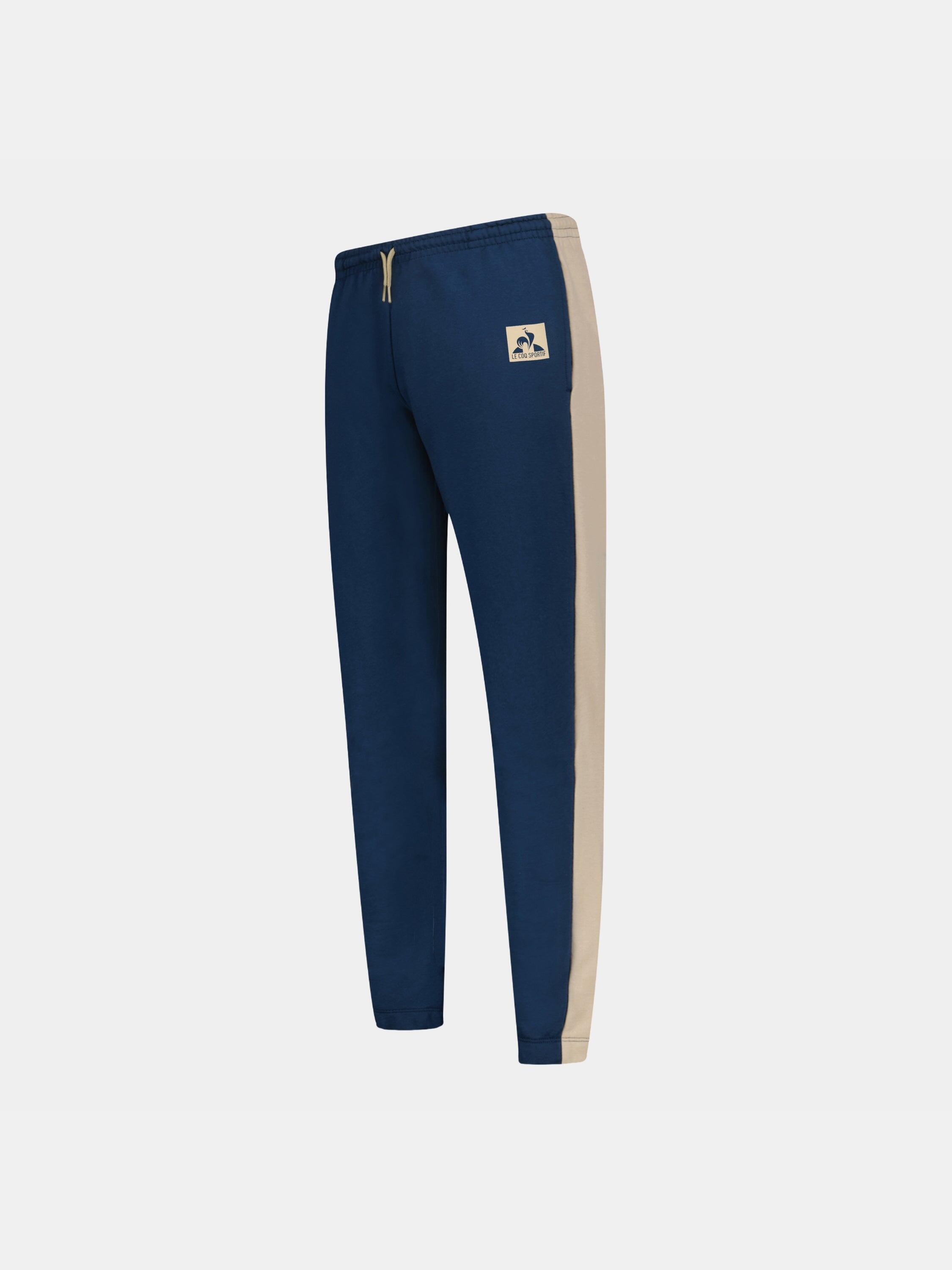 Pantalon en molleton léger avec bandes côtés contrastées Graphique 3/4