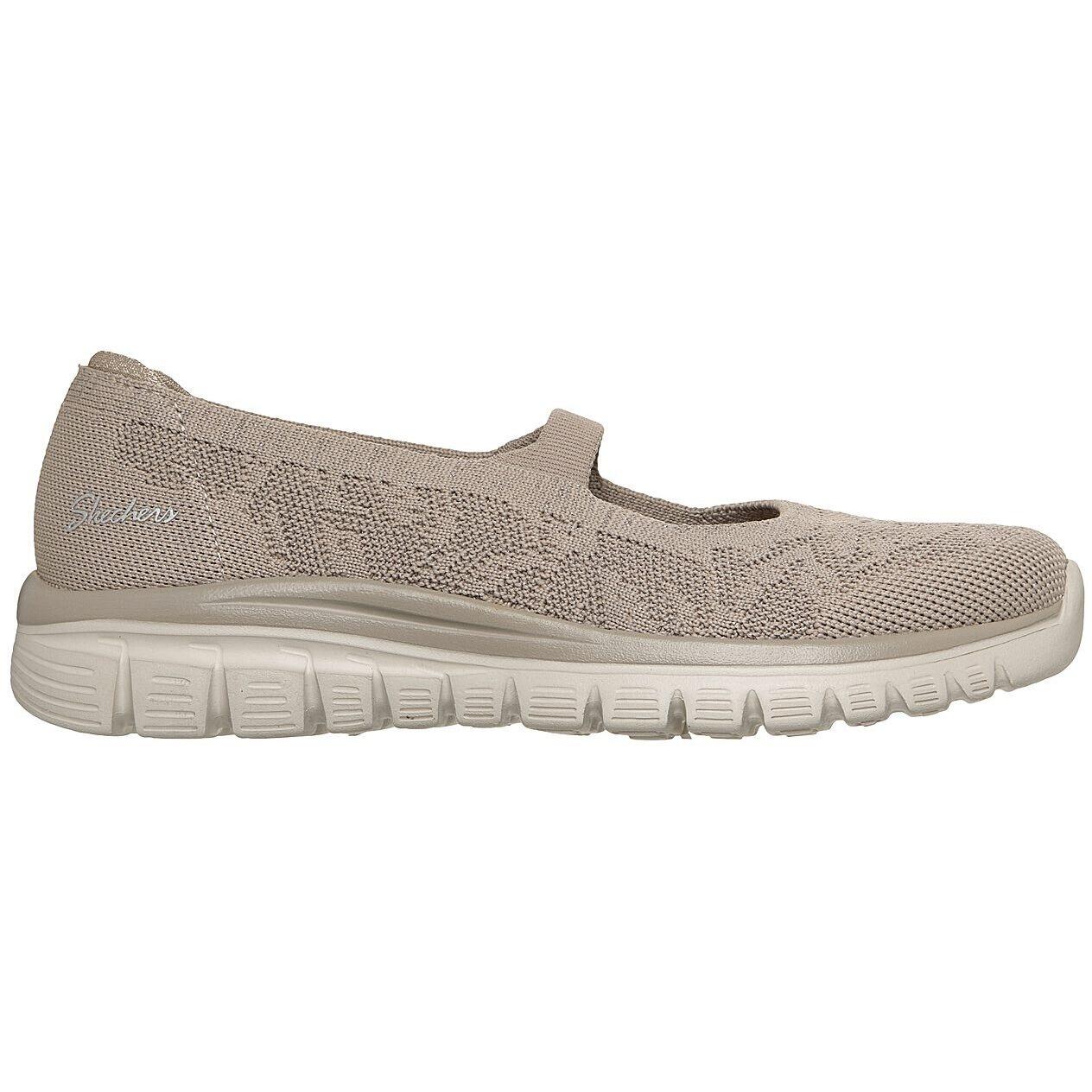 Wohnungen Skechers Graceful-chic Motion, Beige, Damen 3/5