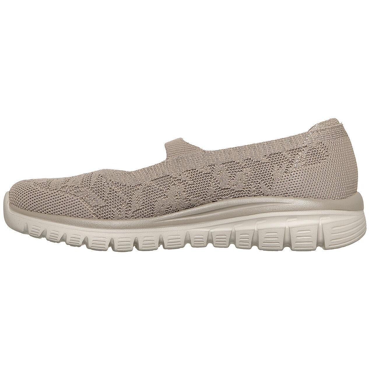 Wohnungen Skechers Graceful-chic Motion, Beige, Damen 5/5