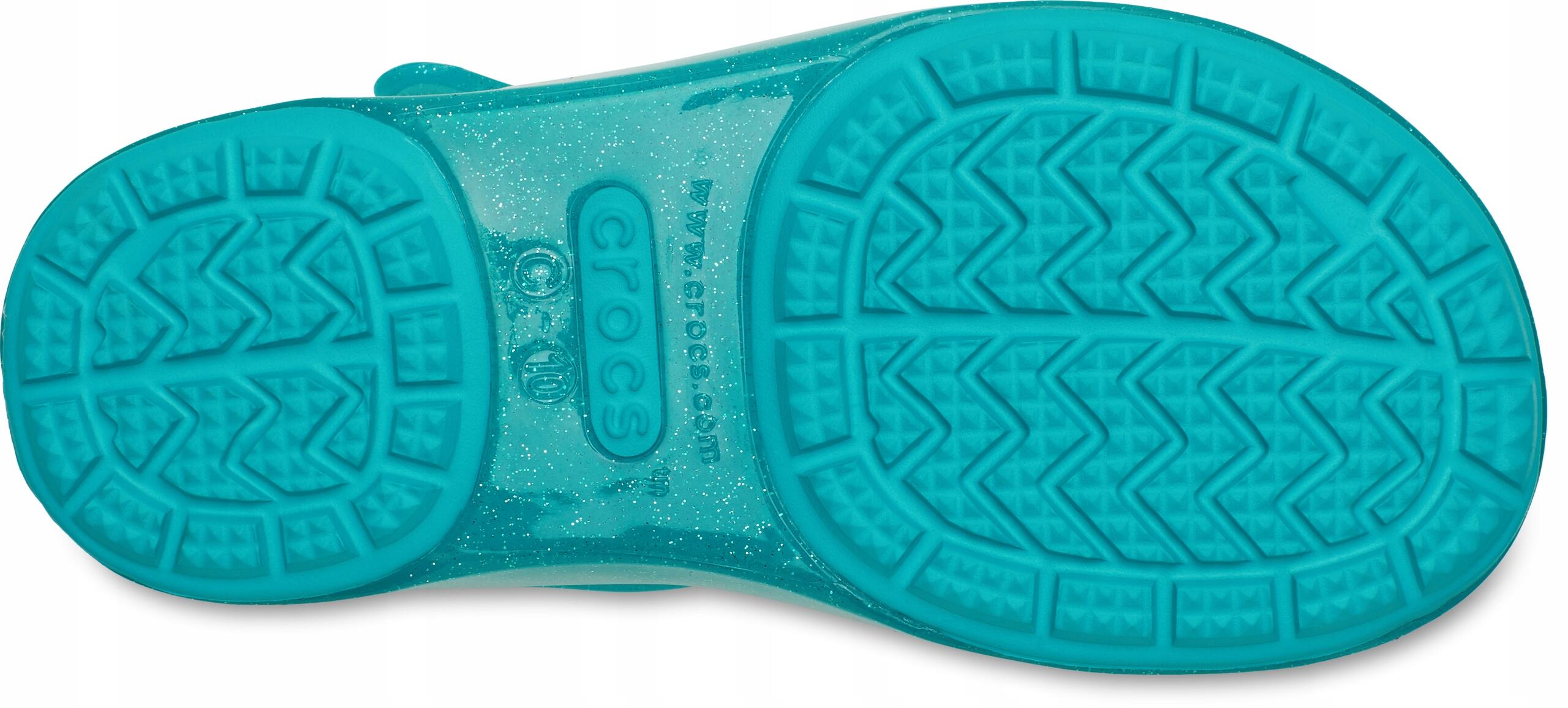 Gyerek gyalogláshoz szandál tépőzáras Crocs Princess Ariel Isabella 4/6