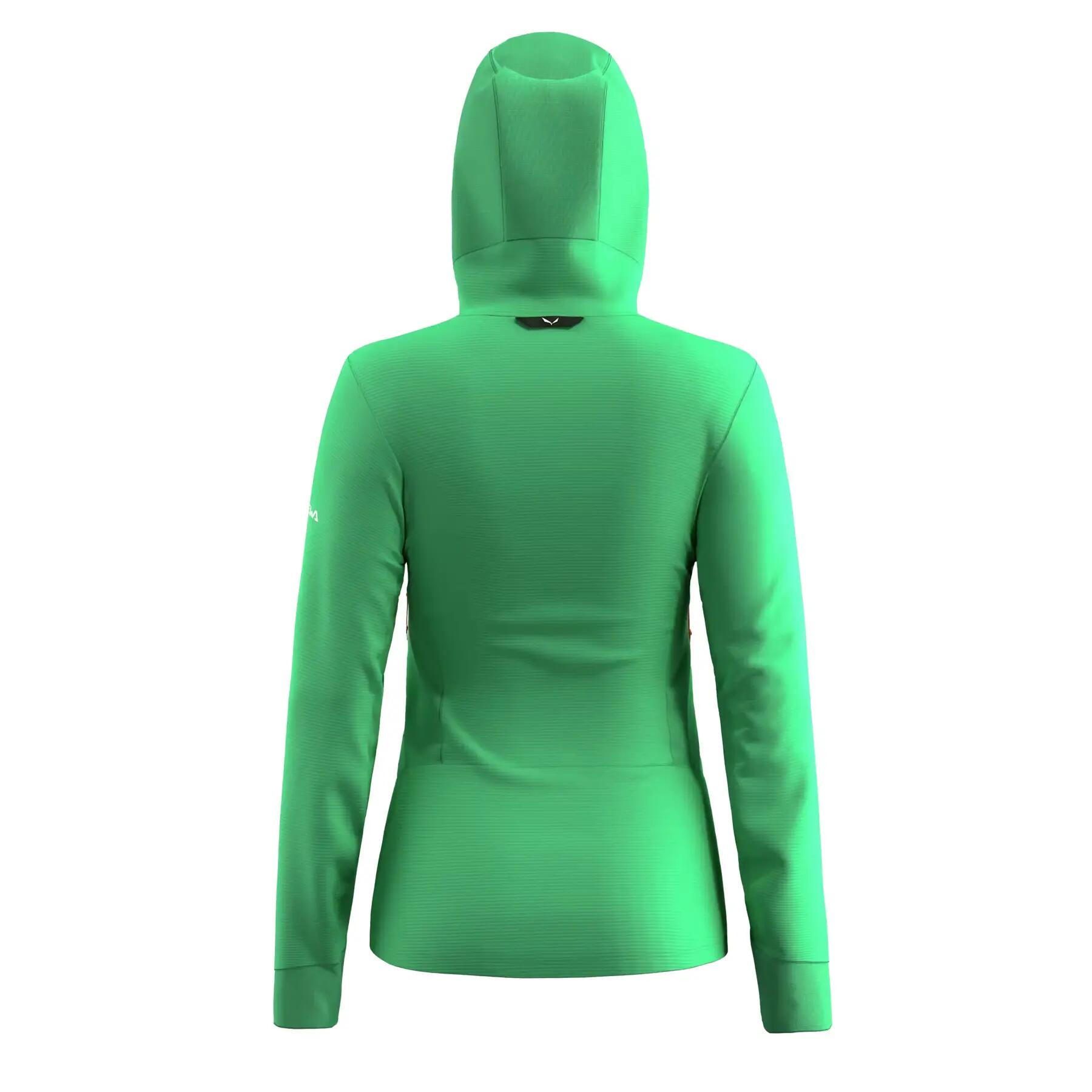 Chaqueta con capucha de forro polar mujer Salewa Agner 2/2