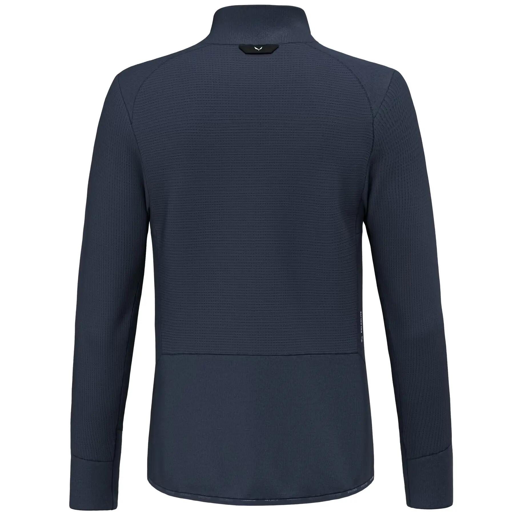 Veste de randonnée full zip Salewa Puez Waffle Hyb Pl 2/2