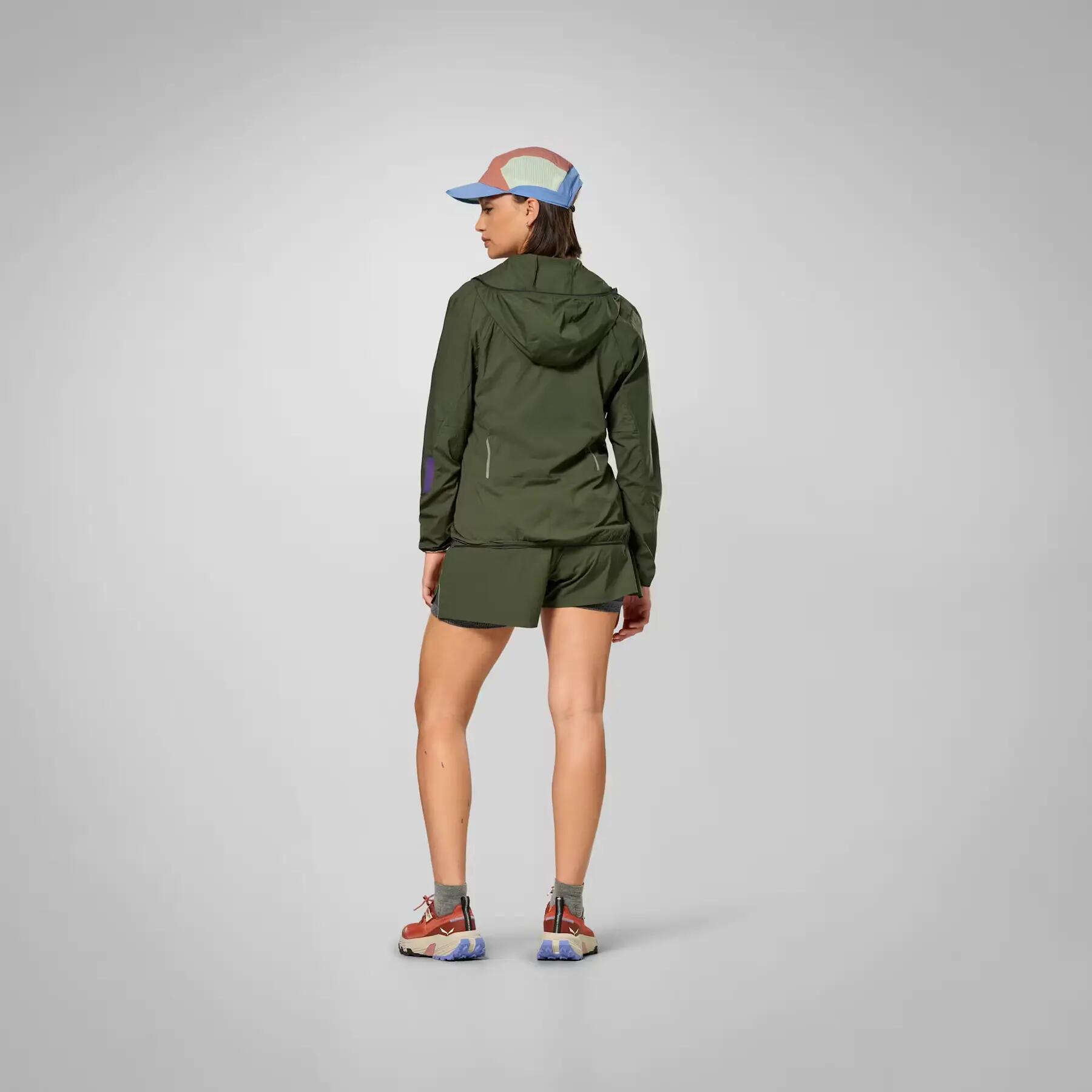 Veste imperméable femme Salewa Pedroc Wind HD Light 4/5