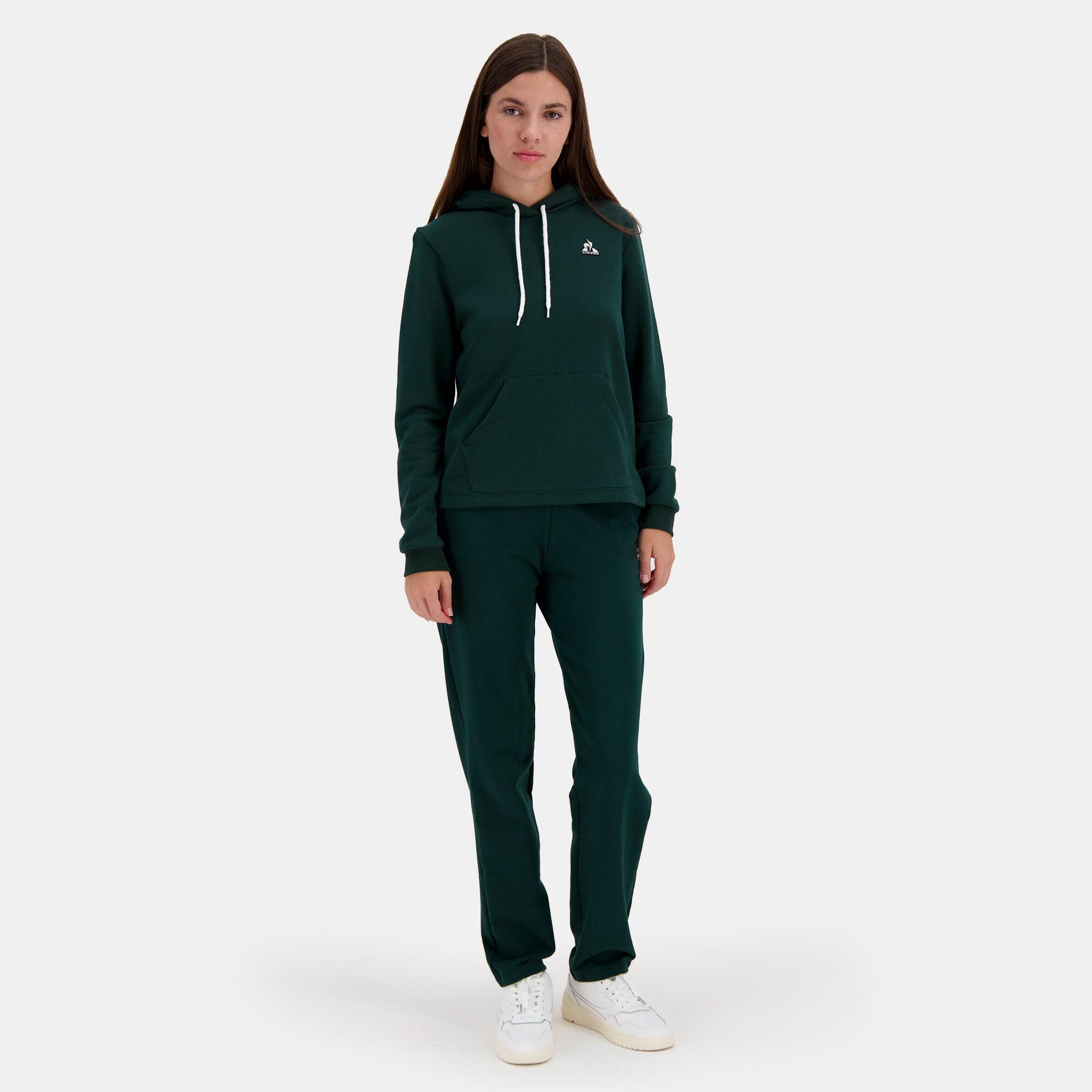 Le Coq Sportif Damen Straight Fit Hose Grün 5/5