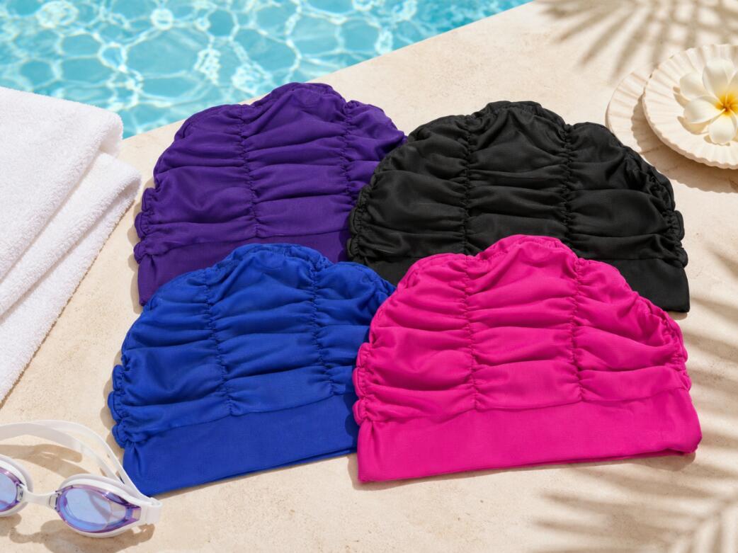 Czepek pływacki materiałowy damski Aqua-Sport Poliester Lady Comfort 6/7