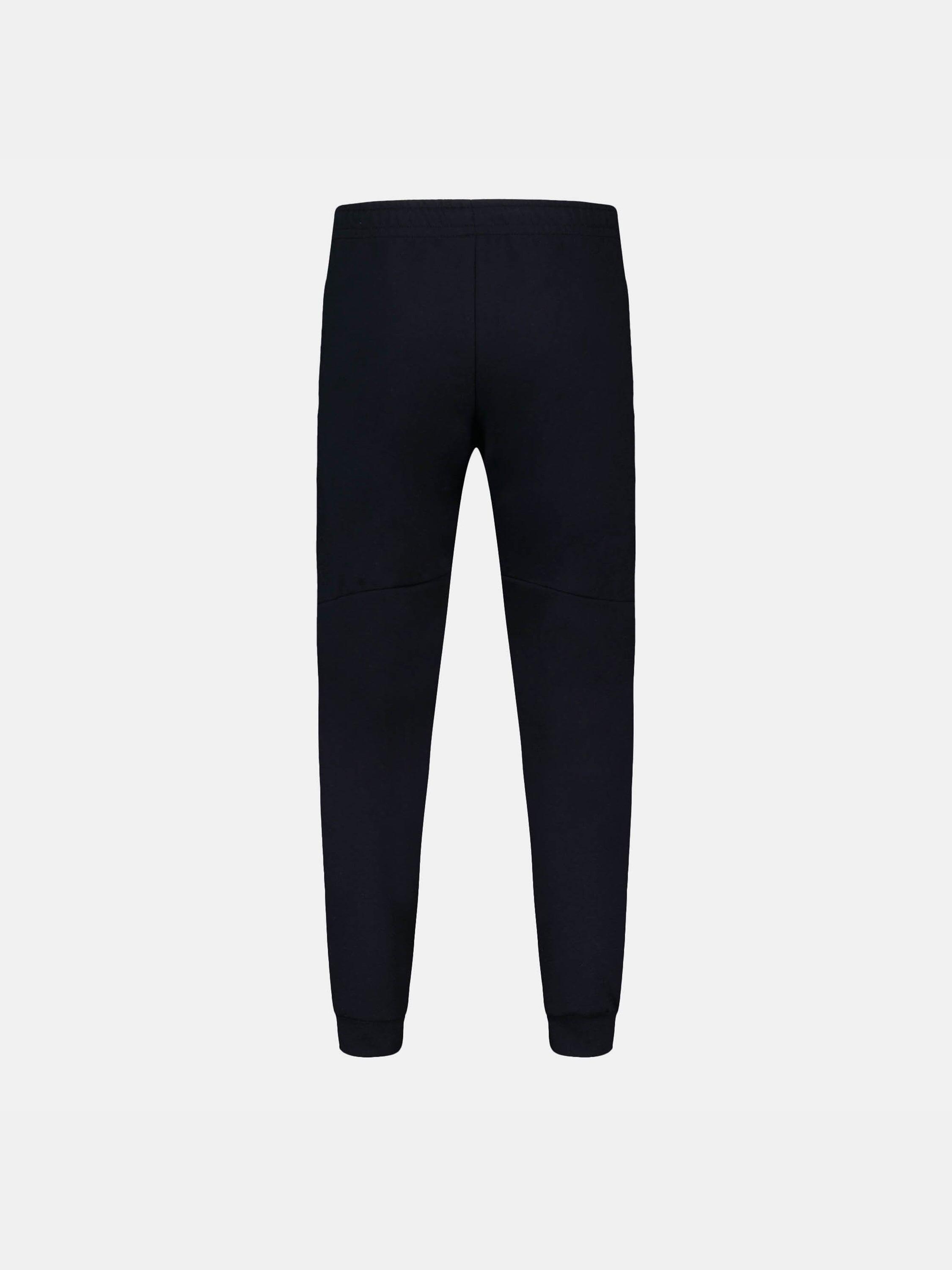 Pantalon en molleton léger avec bandes côtés contrastées Tricolores 2/3
