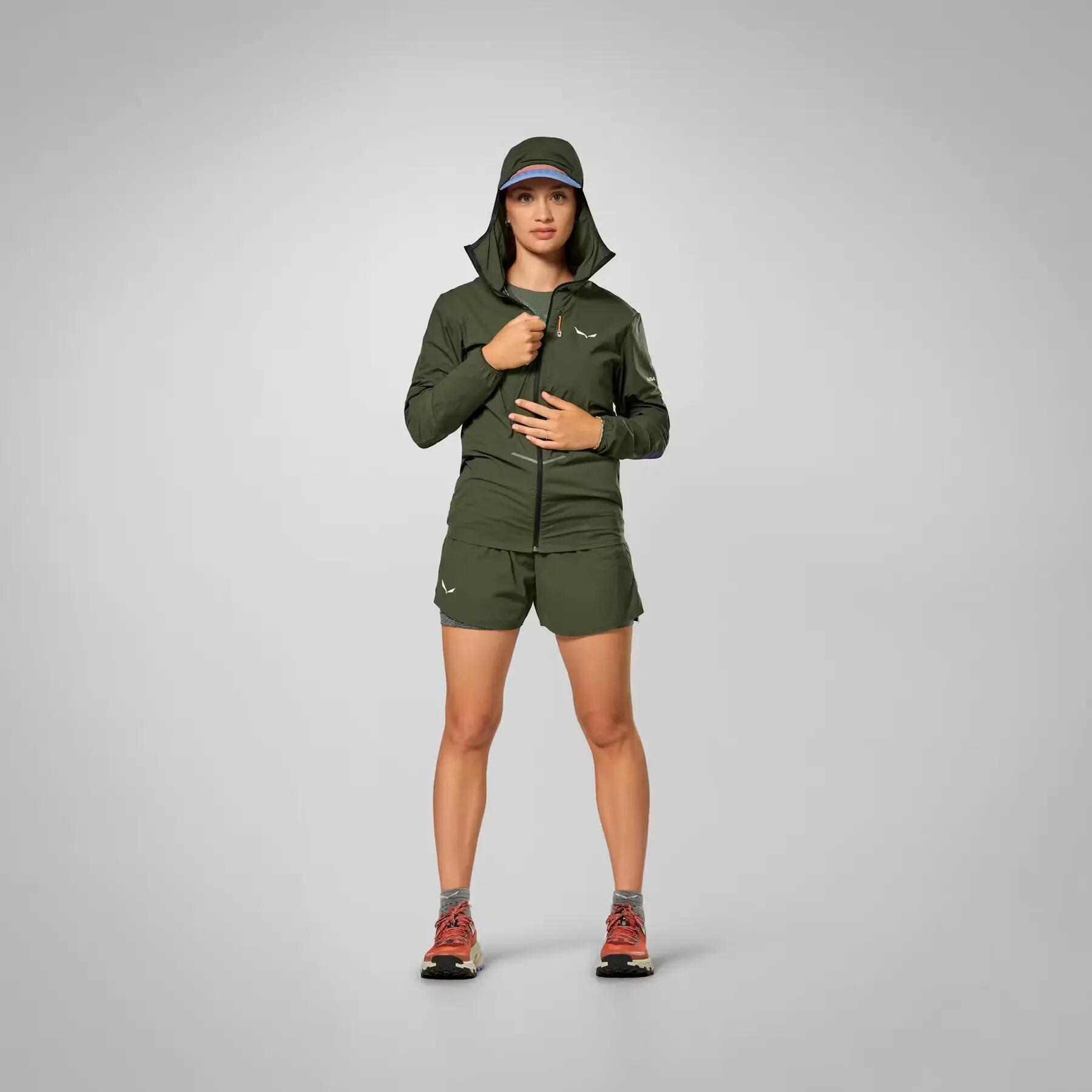 Veste imperméable femme Salewa Pedroc Wind HD Light 2/5