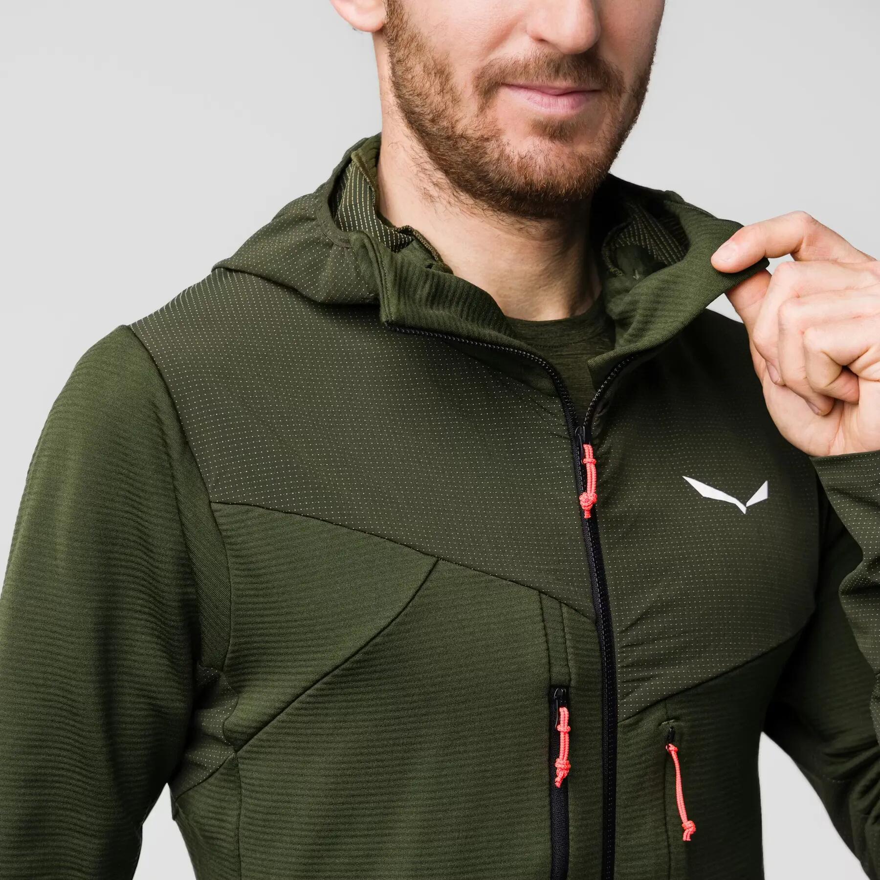 Chaqueta con capucha de forro polar Salewa Agner 5/5