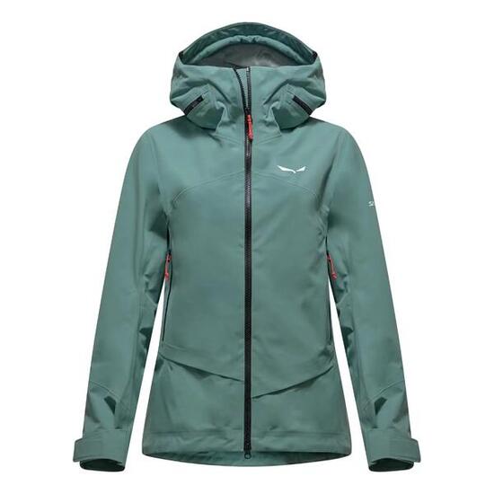 Wanderjacke mit Kapuze, Damen Salewa Ortles GTX 3L Epe