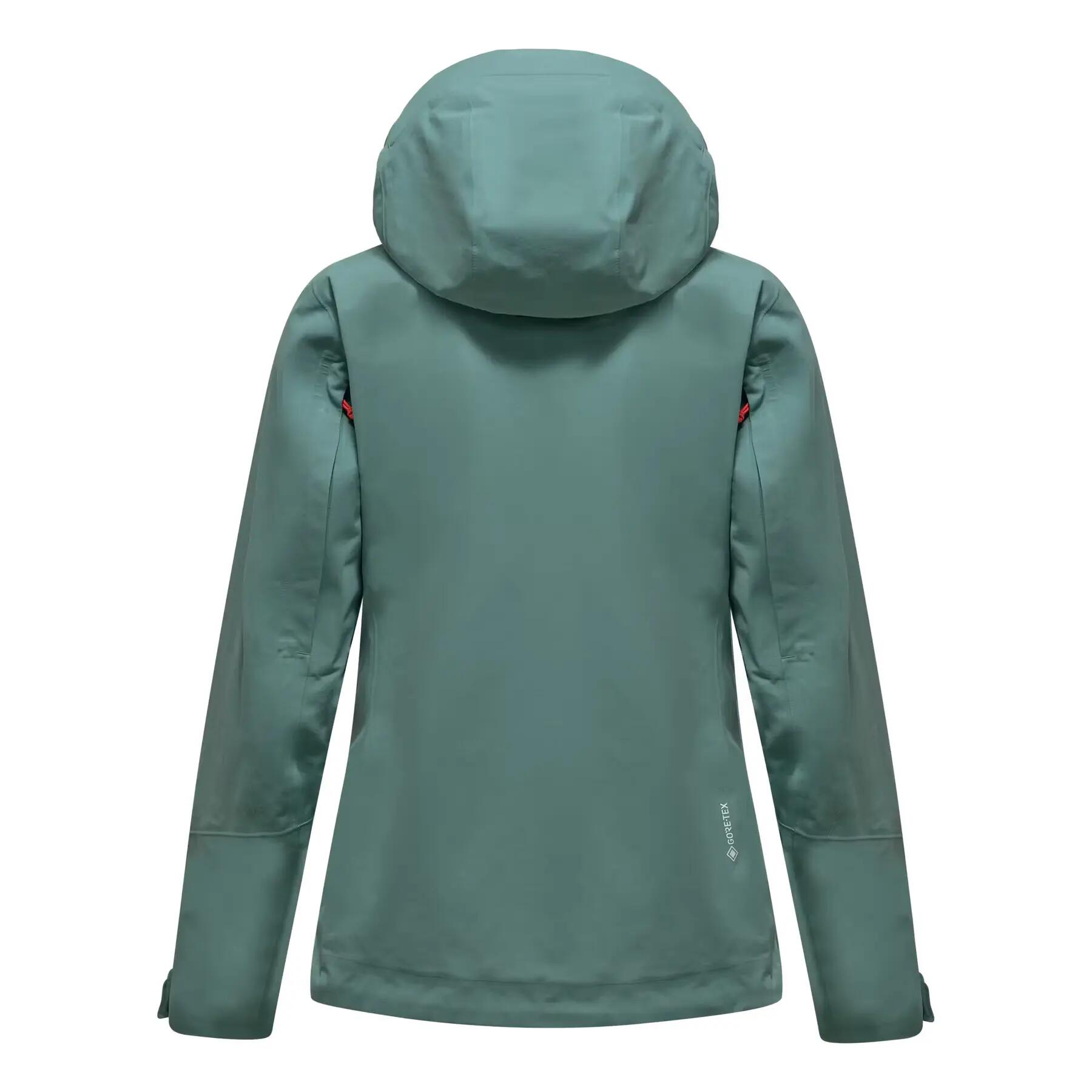 Chaqueta de senderismo con capucha para mujer Salewa Ortles GTX 3L Epe 4/5