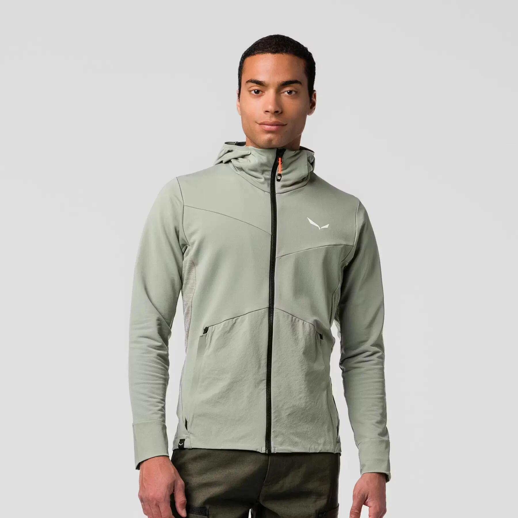 Chaqueta con capucha Salewa Puez Merino 2/5