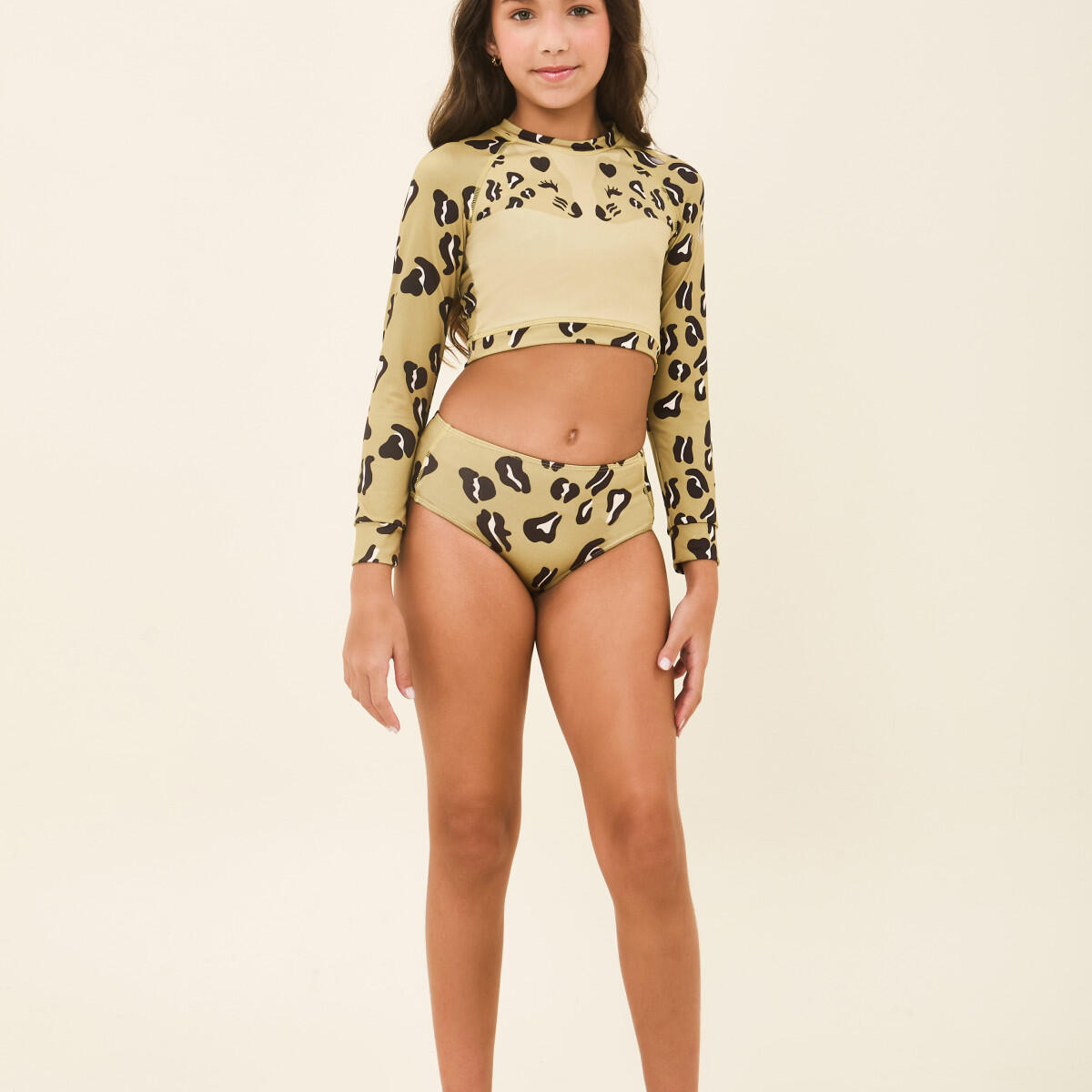 Costume intero ragazza   UV Line 2/4