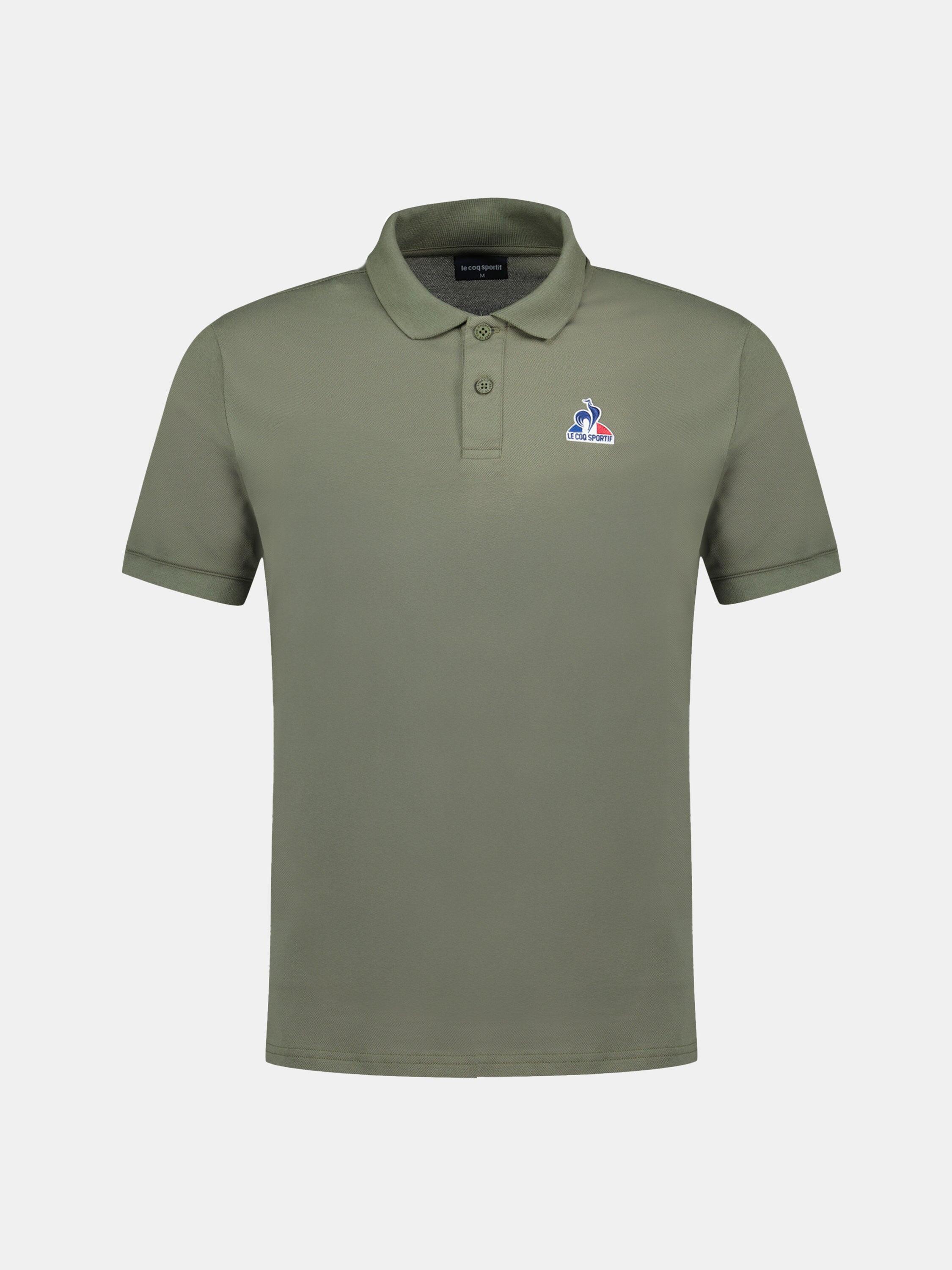 Polo Essentiel en jersey effet piqué Essentiels 2/4