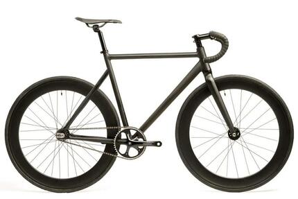 Raval Naked Edition Fixie Fahrrad 60mm - Matte Black