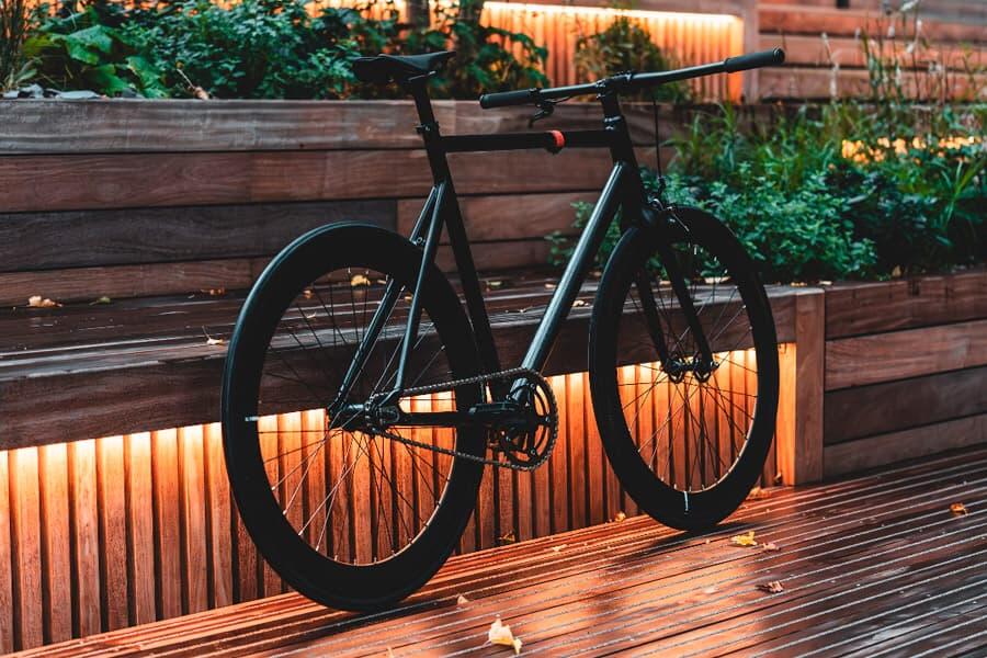 Bicicleta Fixie Raval Naked Edition Matte Black 30mm 6/6