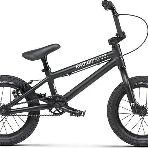 Dice 14" Black Freestyle BMX Bike